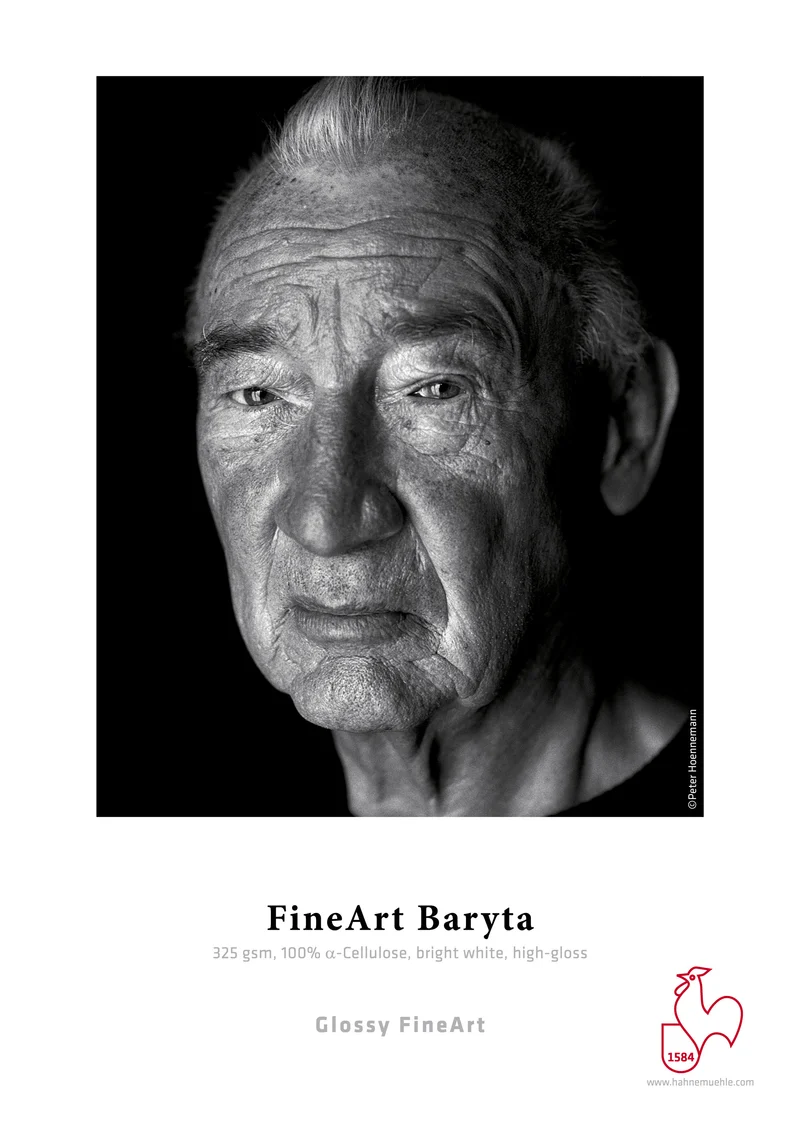 Papier FineArt Baryta 8.5x11po (25 Feuilles)