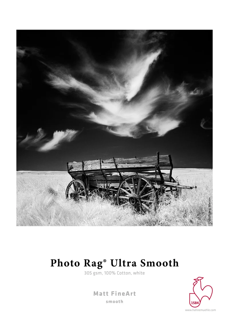 Papier Photo Rag® Ultra Smooth 305gsm 11"x17" (25 feuilles)