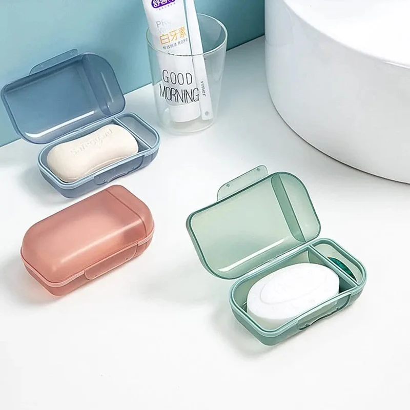 Boîte à Savon Voyage | Polypropylène Compact Transparent