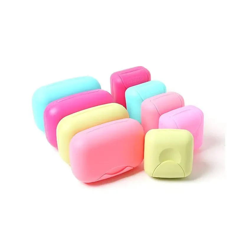 Boîte à Savon Voyage | Plastique Compact Coloré