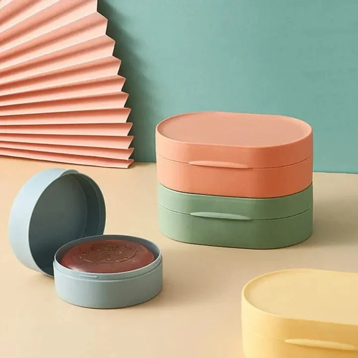 Boîte à Savon Voyage Plastique | Pratique et Compacte