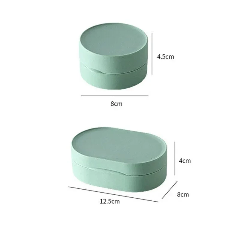 Boîte à Savon Voyage Plastique | Pratique et Compacte