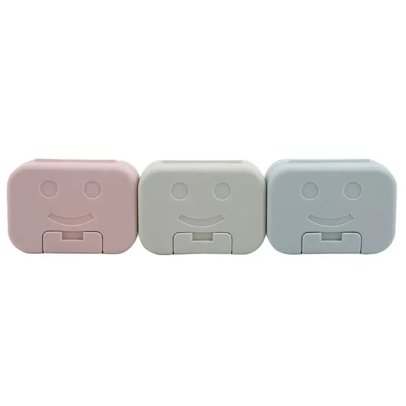 Boîte à Savon de Voyage | Motif Smiley Compact