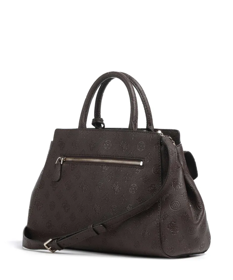 Guess Blake Large Sac à main brown logo