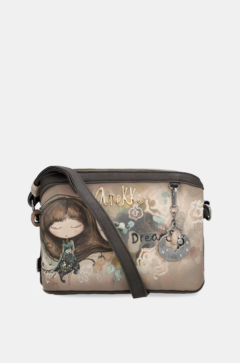 Sac bandoulière 3 compartiments moyen Real