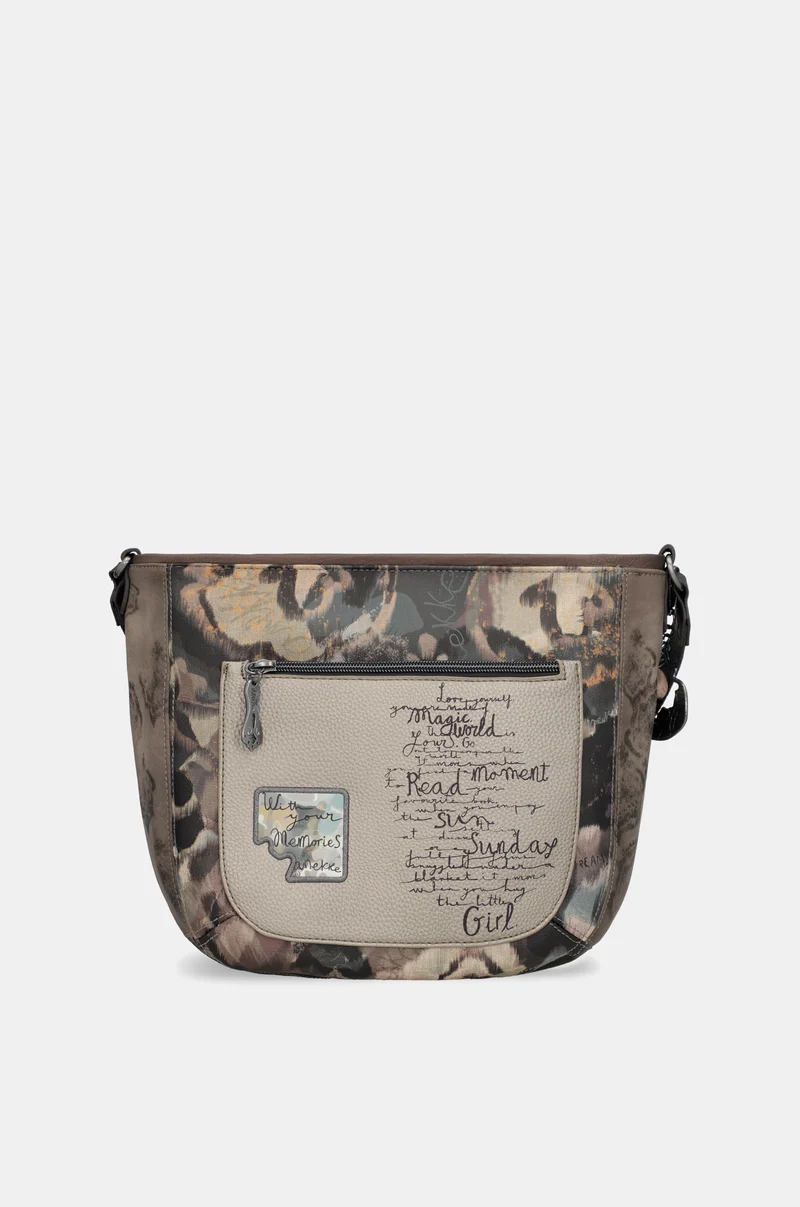 Sac bandoulière ovale moyen Real
