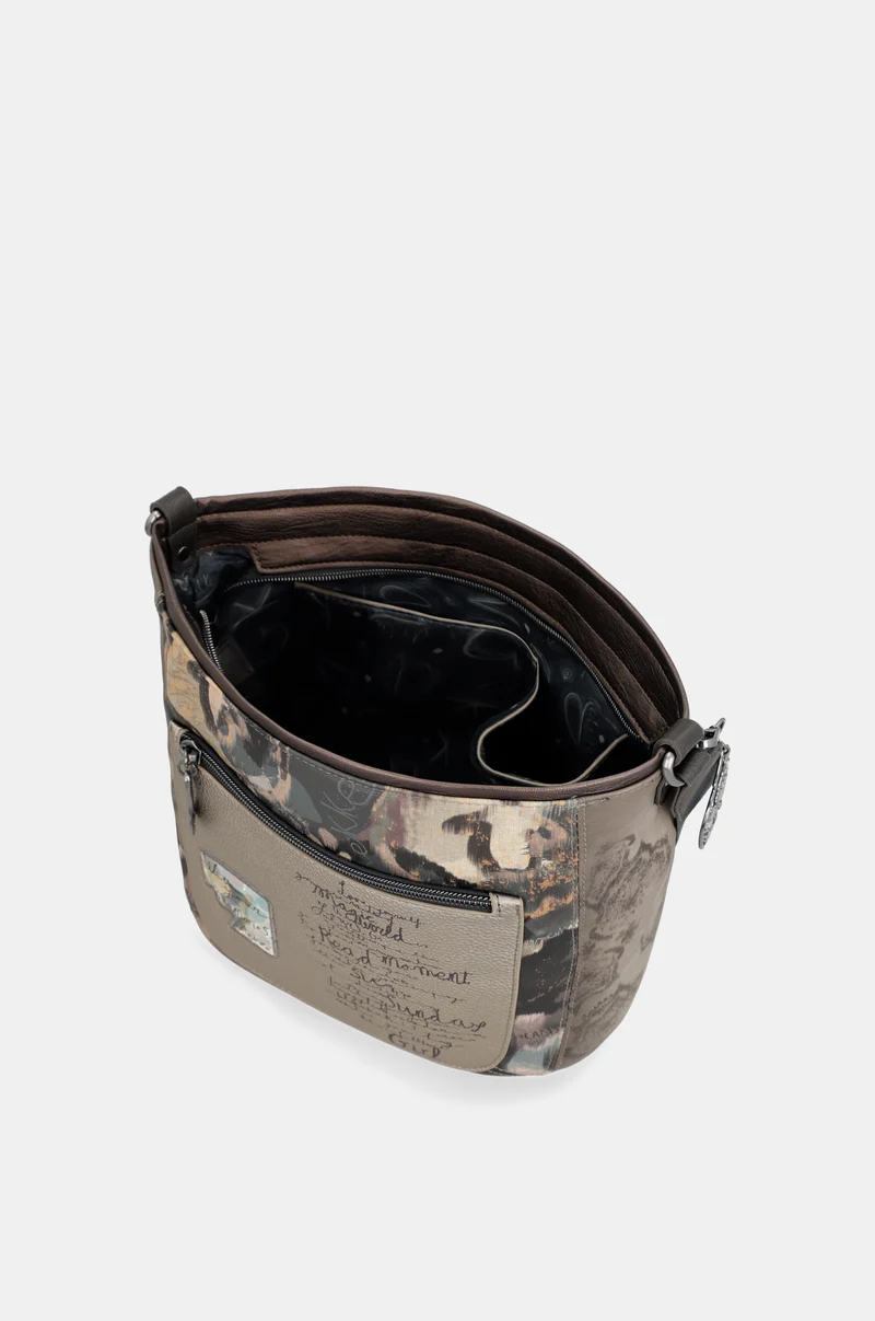 Sac bandoulière ovale moyen Real