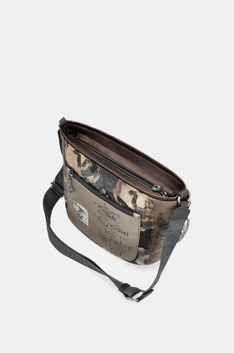 Sac bandoulière ovale moyen Real