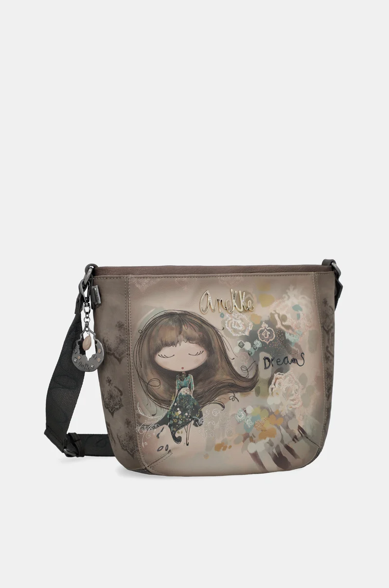 Sac bandoulière ovale moyen Real