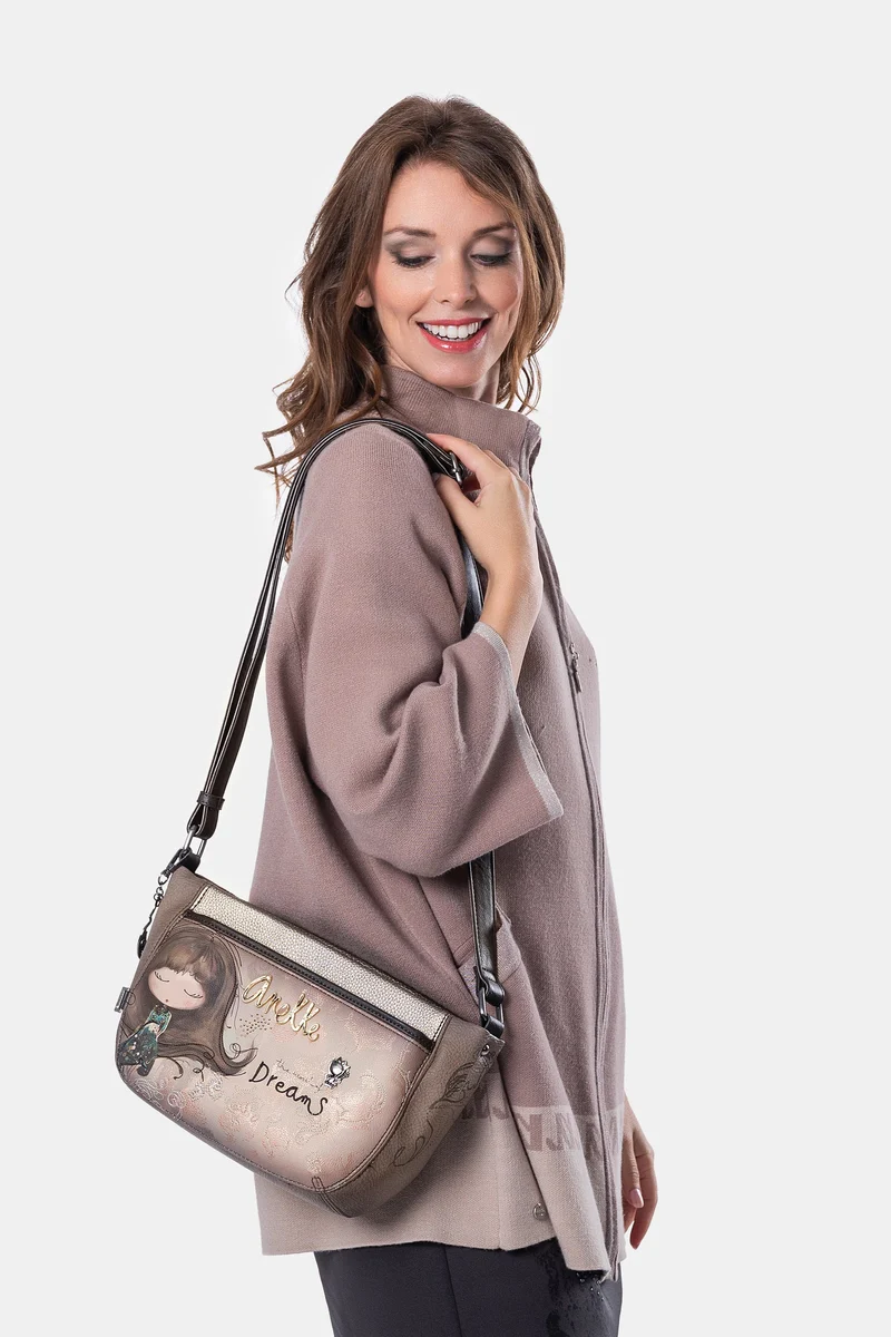Sac bandoulière ovale petit Real