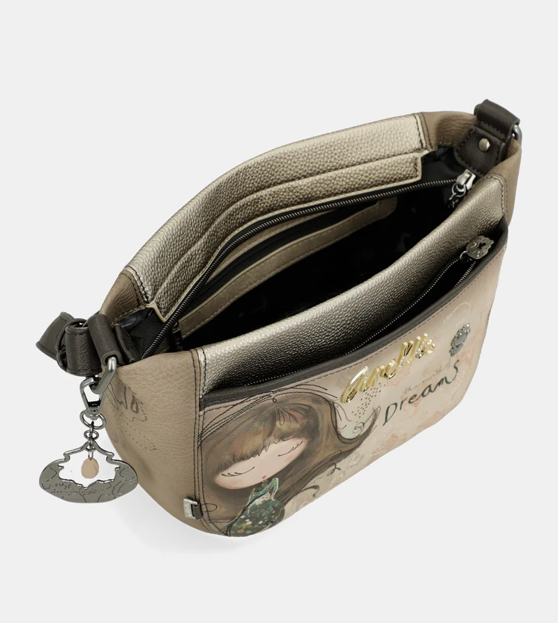 Sac bandoulière ovale petit Real