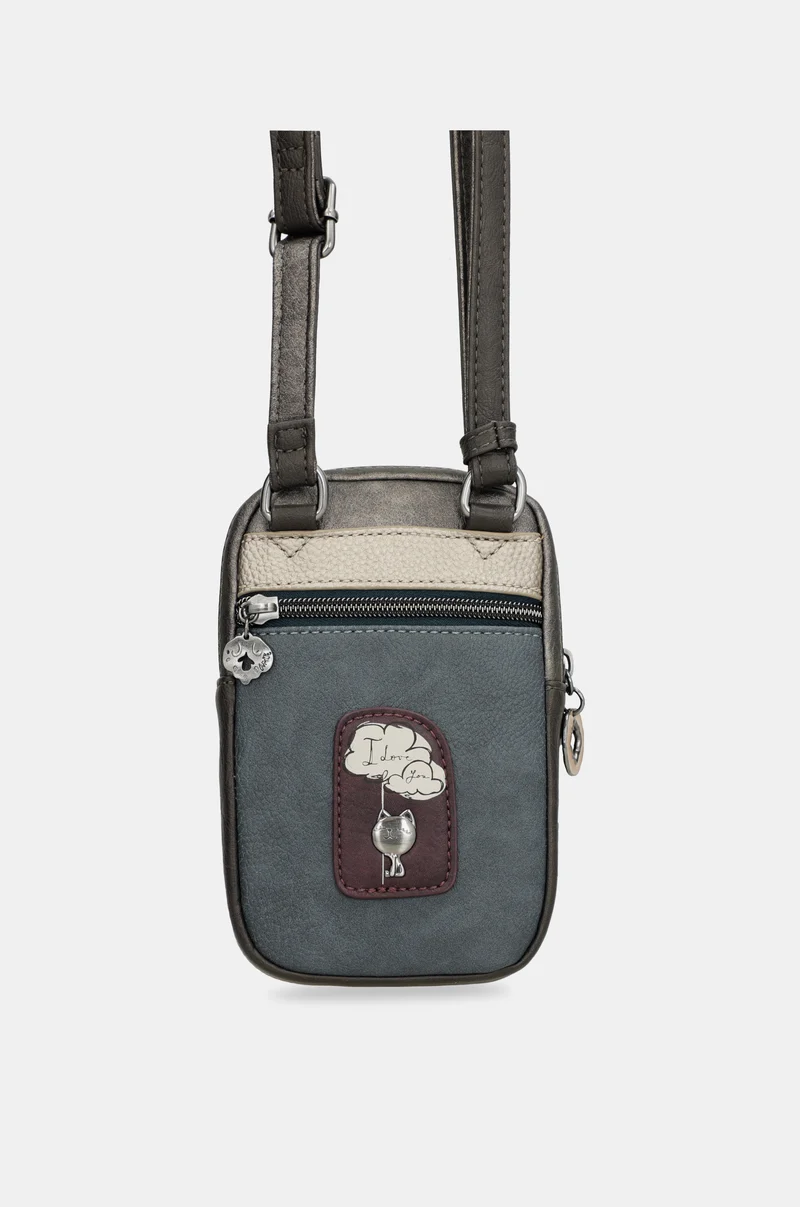 Sac bandoulière mini avec poche Real
