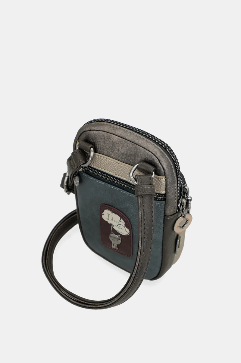 Sac bandoulière mini avec poche Real
