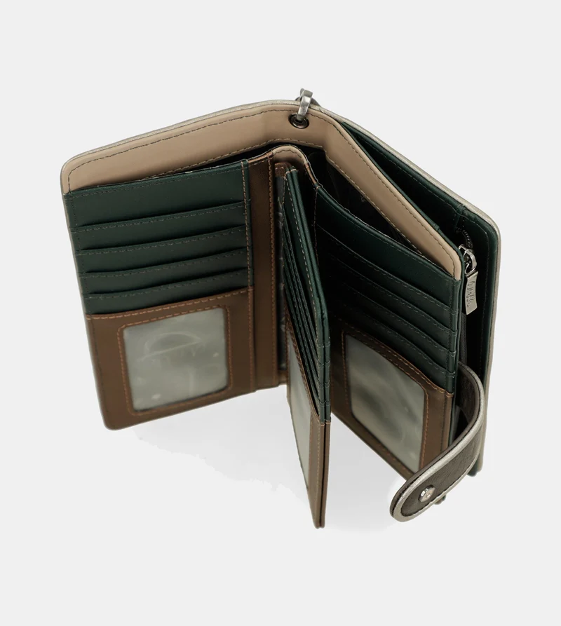 Portefeuille RFID grand Real