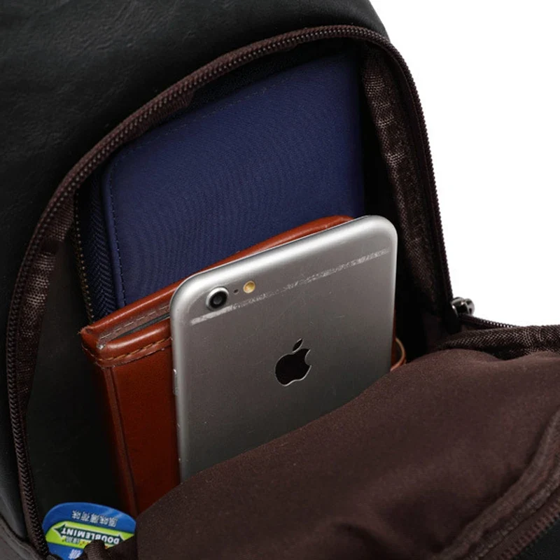 Sac à dos cuir homme "MESSENGER BAG"