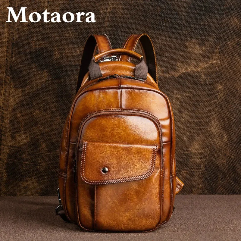 Sac à dos cuir Homme "MOTAORA"