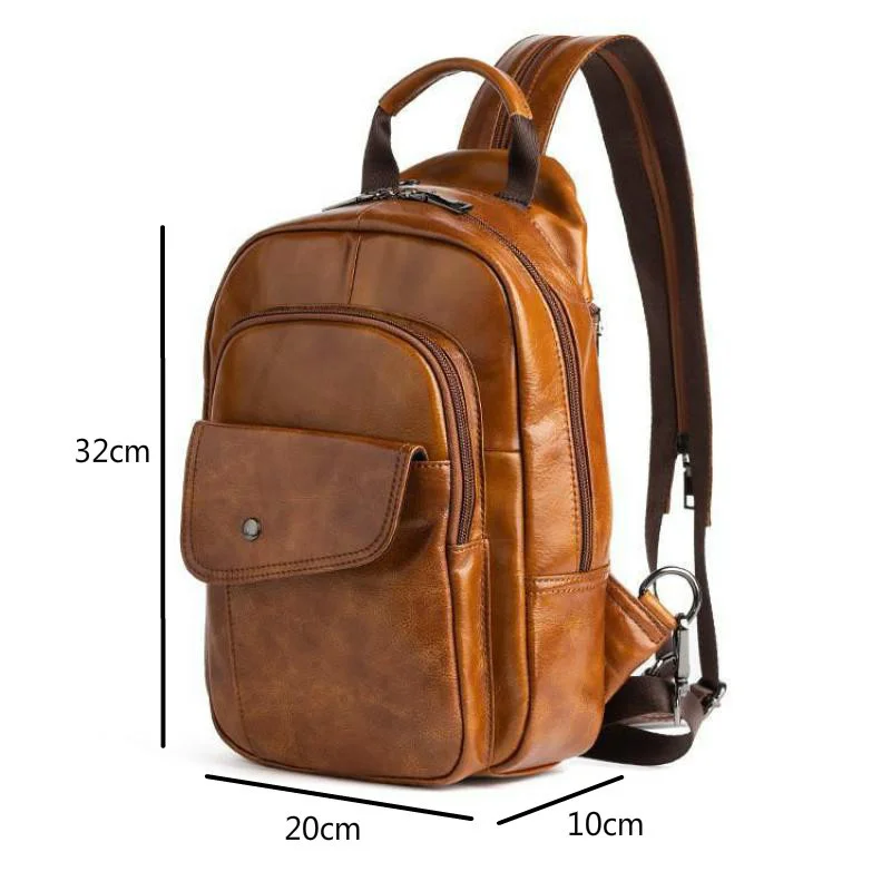 Sac à dos cuir Homme "MOTAORA"