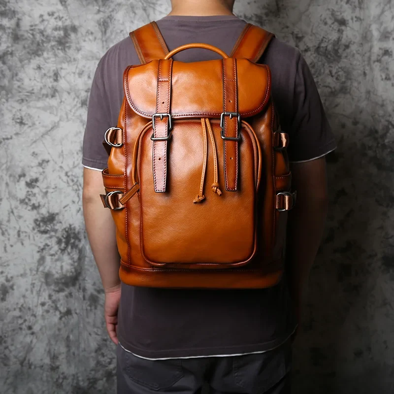 Sac à dos cuir Homme "NZP RETRO"
