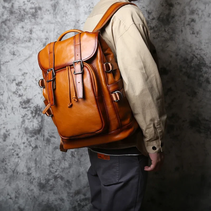 Sac à dos cuir Homme "NZP RETRO"