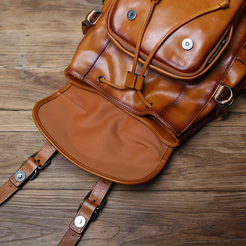 Sac à dos cuir Homme "NZP RETRO"
