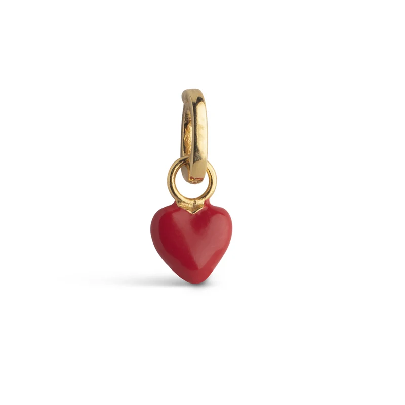 ENAMEL Copenhagen Gold Plated Amore Charm C012G