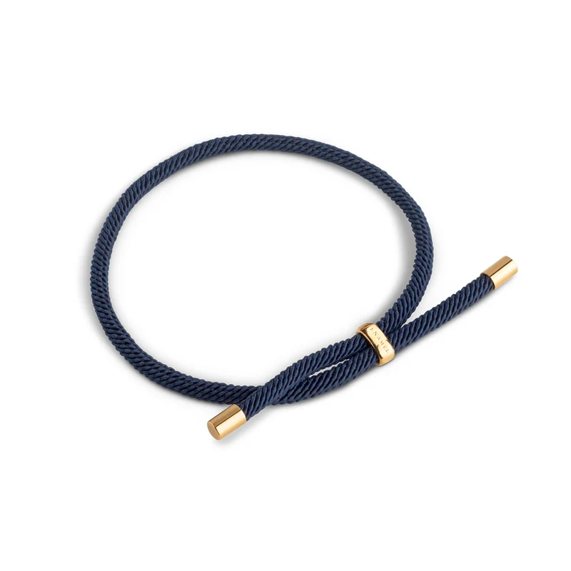 ENAMEL Copenhagen Color Cord Night Blue Bracelet B145G-NB