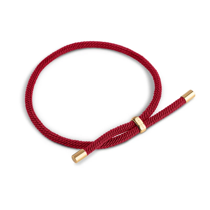 ENAMEL Copenhagen Color Cord Bordeaux Bracelet B145G-BX