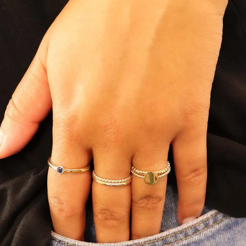 Jackie Gold Bague Or 14 carats JKR22.218.52