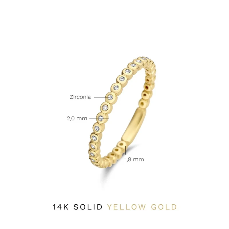 Isabel Bernard Rivoli Bague Or 14 carats IB330070-52