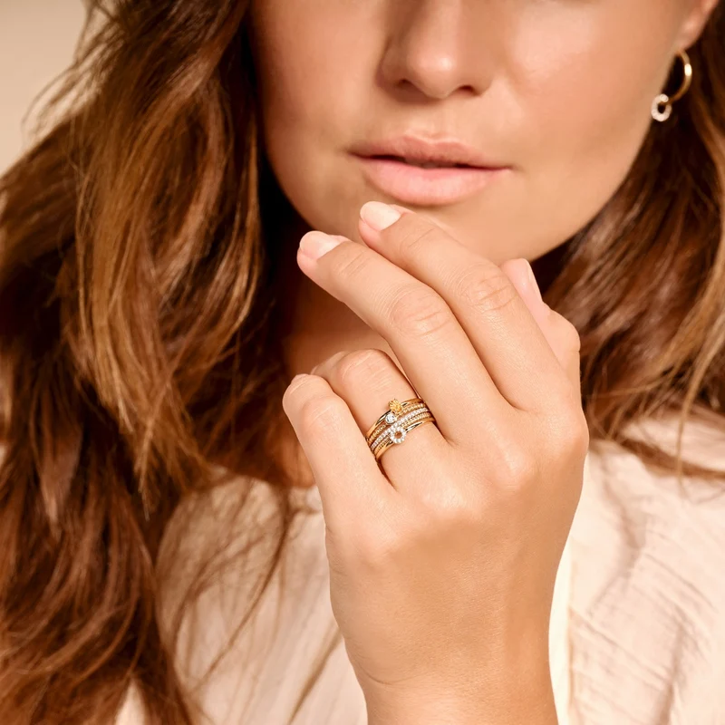 Blush Bague Or 1217YZI/56