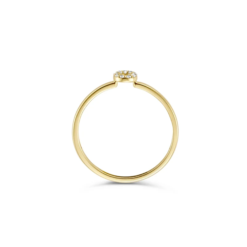 Blush Bague Or 1217YZI/56