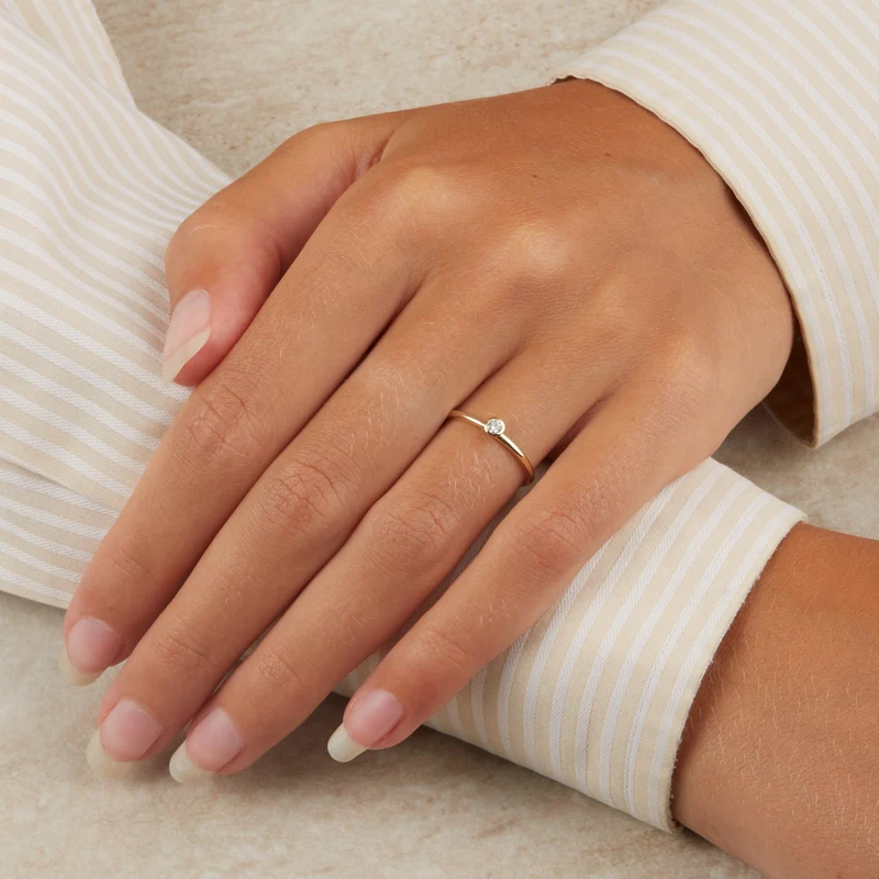 Blush Femmes Bague Or 1198YZI/46