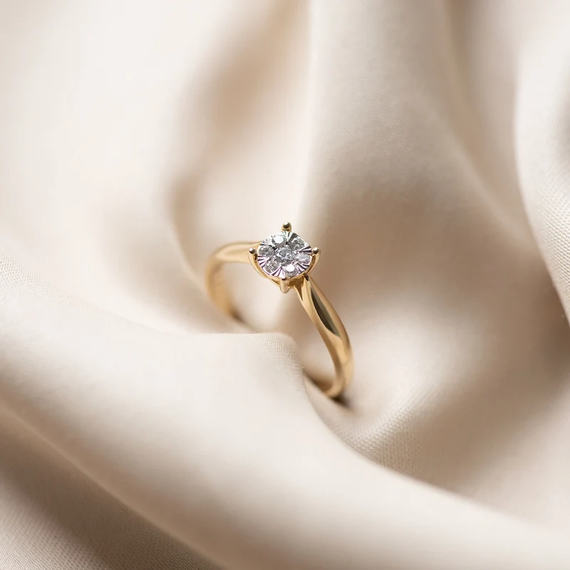 Isabel Bernard De la Paix Bague Or 14 carats IBD330008-60