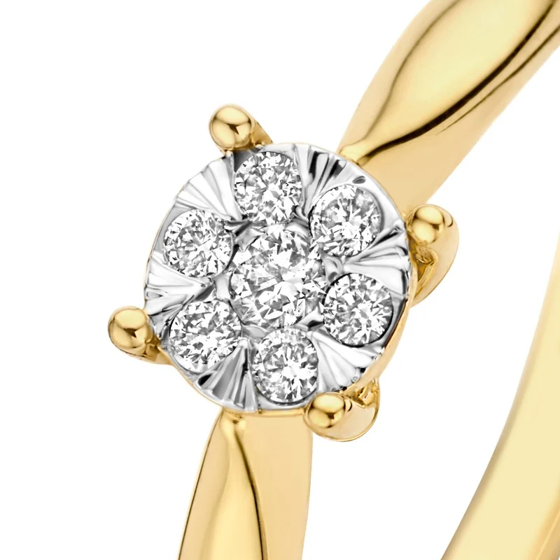 Isabel Bernard De la Paix Bague Or 14 carats IBD330008-60