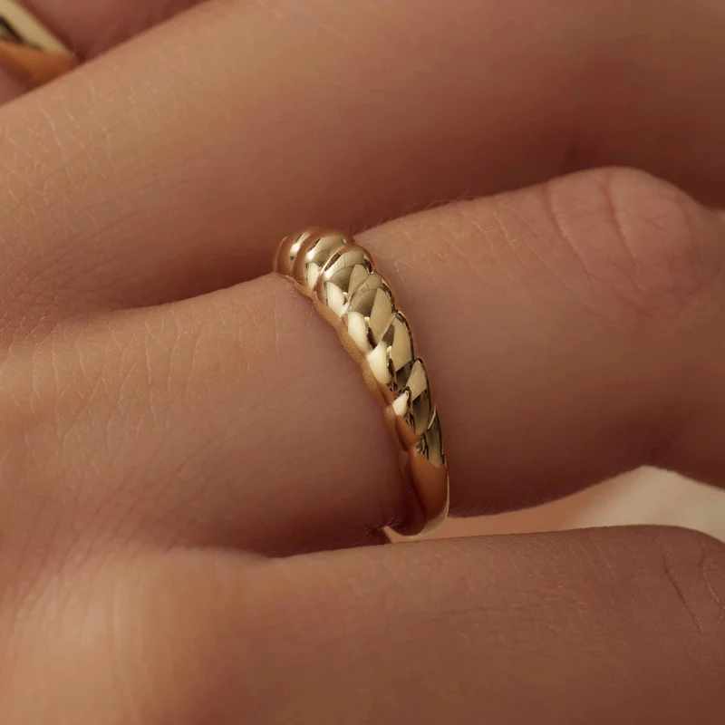 Isabel Bernard Aidee Bague Or 14 carats IB330081-50