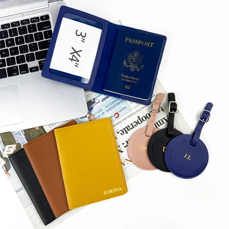 Étiquettes Bagage Personnalisables | Design Rond Distinctif