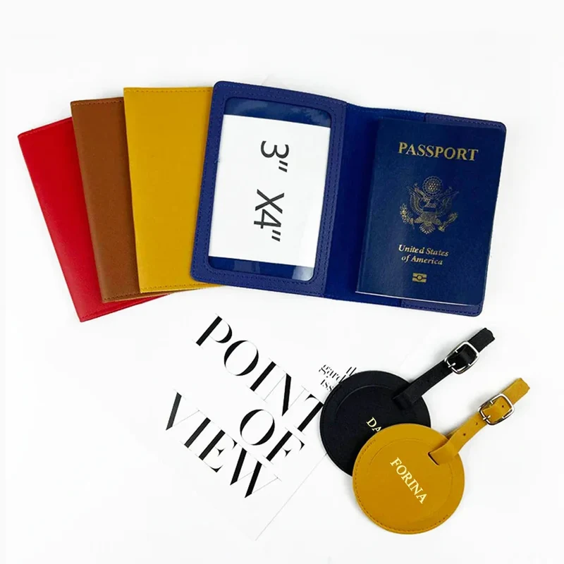 Étiquettes Bagage Personnalisables | Design Rond Distinctif