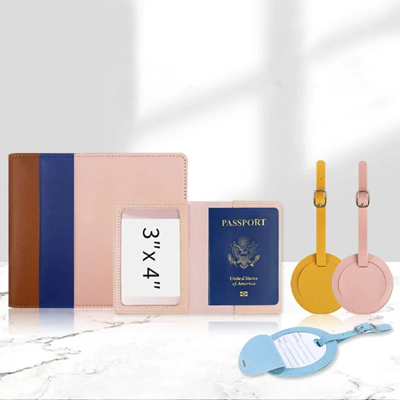 Étiquettes Bagage Personnalisables | Design Rond Distinctif