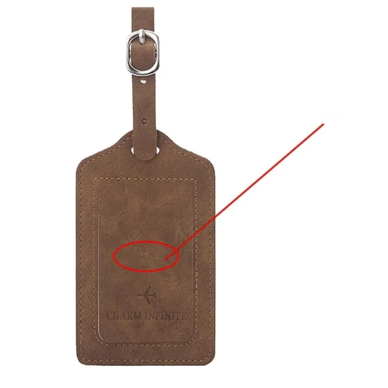 Étiquette Bagage Personnalisée | Modèle Avion en Pu