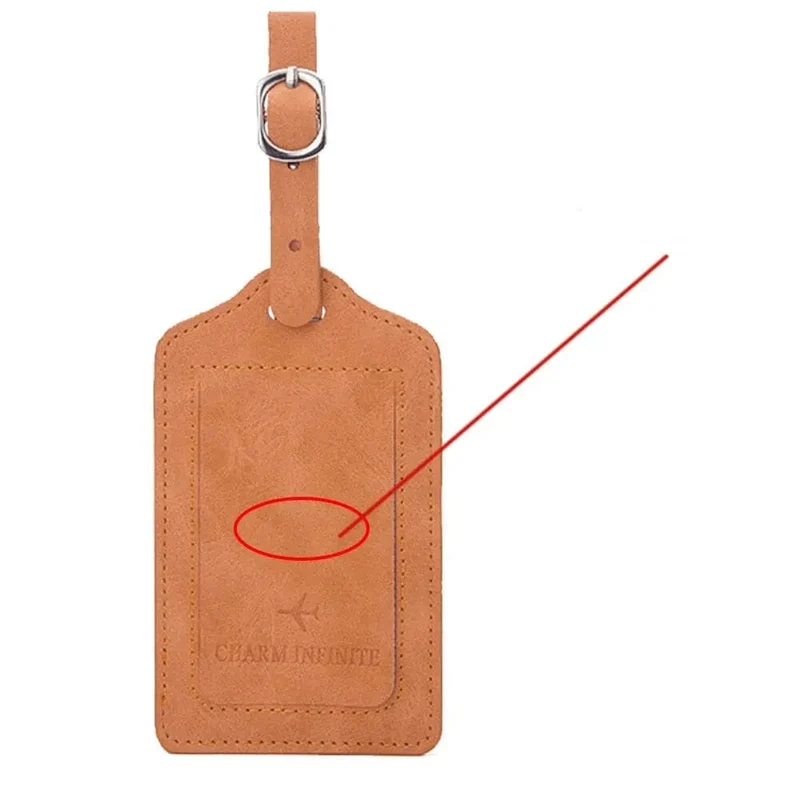 Étiquette Bagage Personnalisée | Modèle Avion en Pu