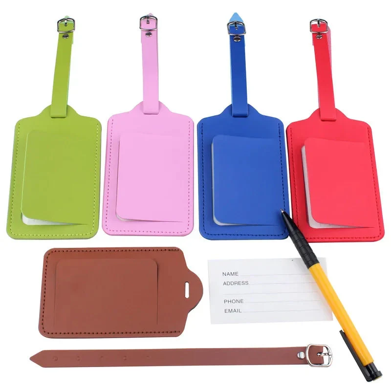 Étiquette Bagage Personnalisable | Attache Robuste Pu