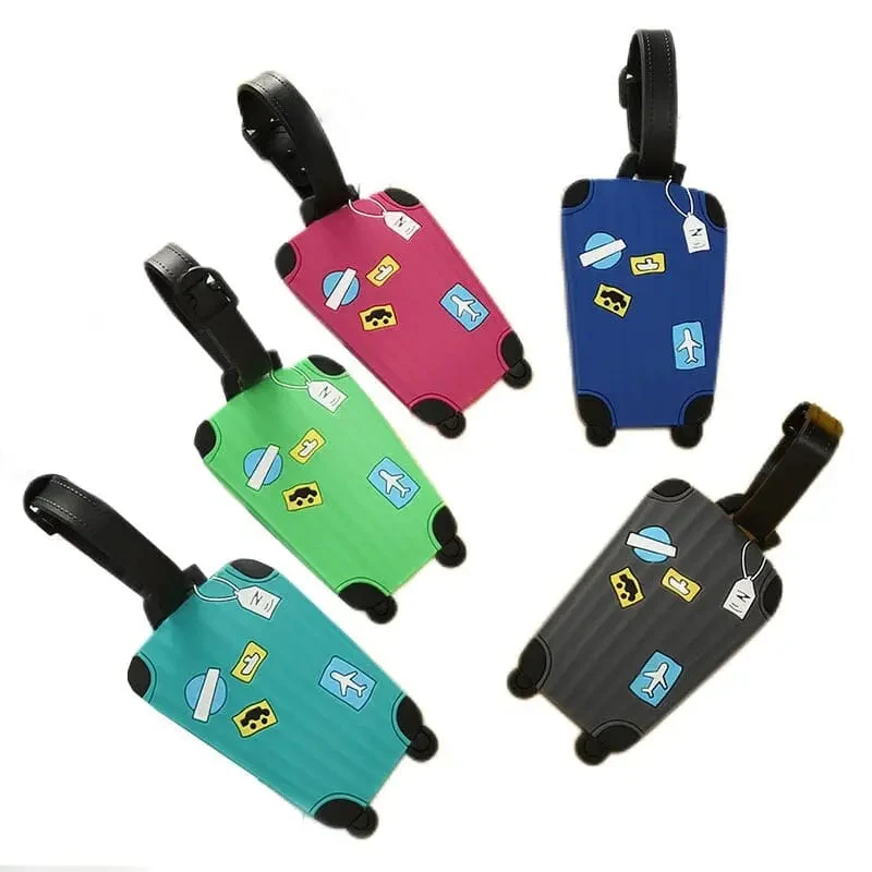 Étiquette Bagage Motif Valise | Pvc Gel Silice Durable