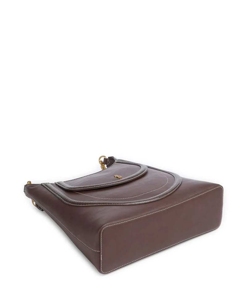 Steve Madden BSALUS Sac porté épaule chocolate/gold