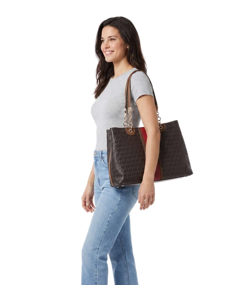 Liu Jo Ematite M Cabas deep brown