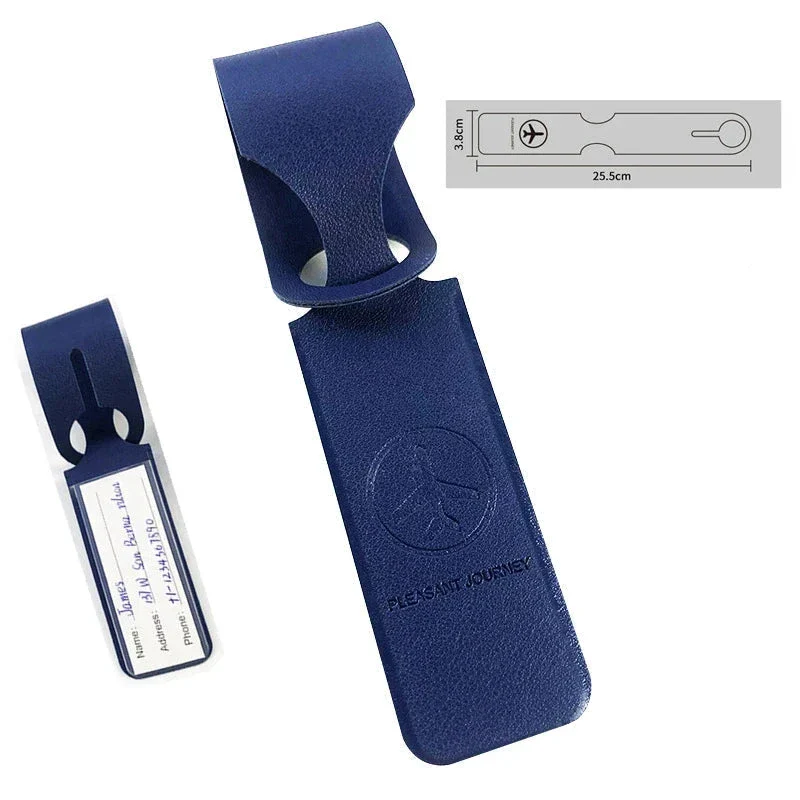 Étiquette Bagage Avion | Porte-Nom Imperméable Durable