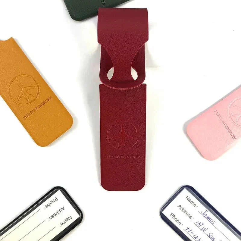 Étiquette Bagage Avion | Porte-Nom Imperméable Durable
