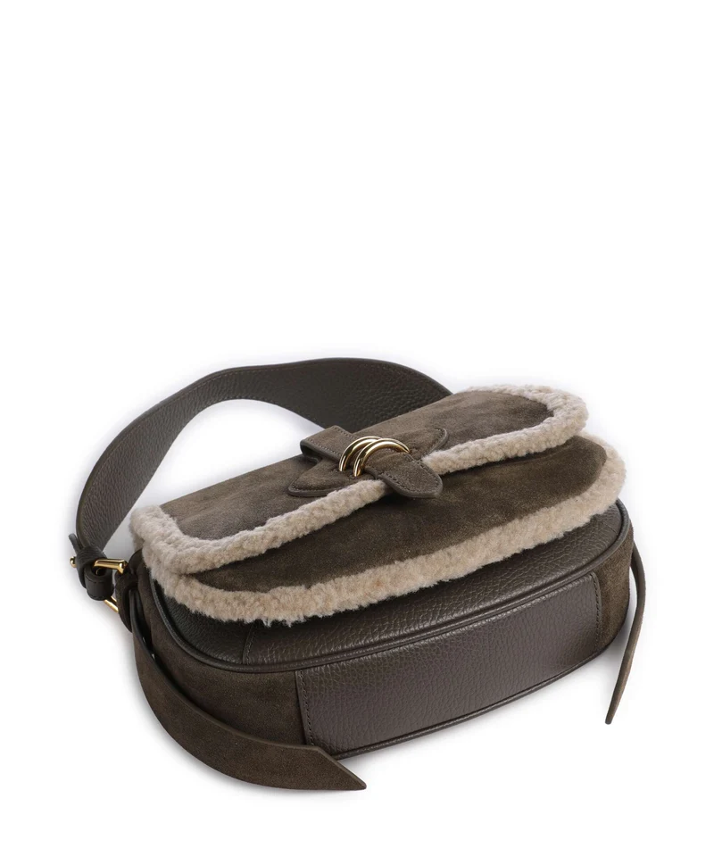 Coccinelle Smash Suede Sac à main fango/warm taupe