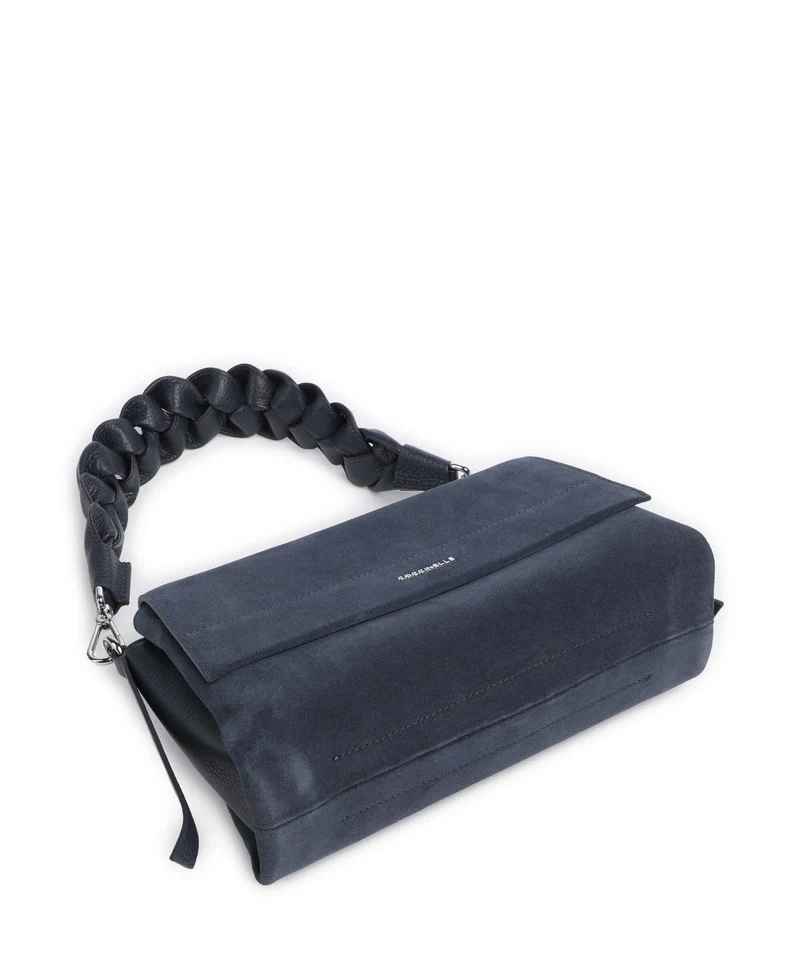Coccinelle Boheme Suede Sac porté épaule midnight blue