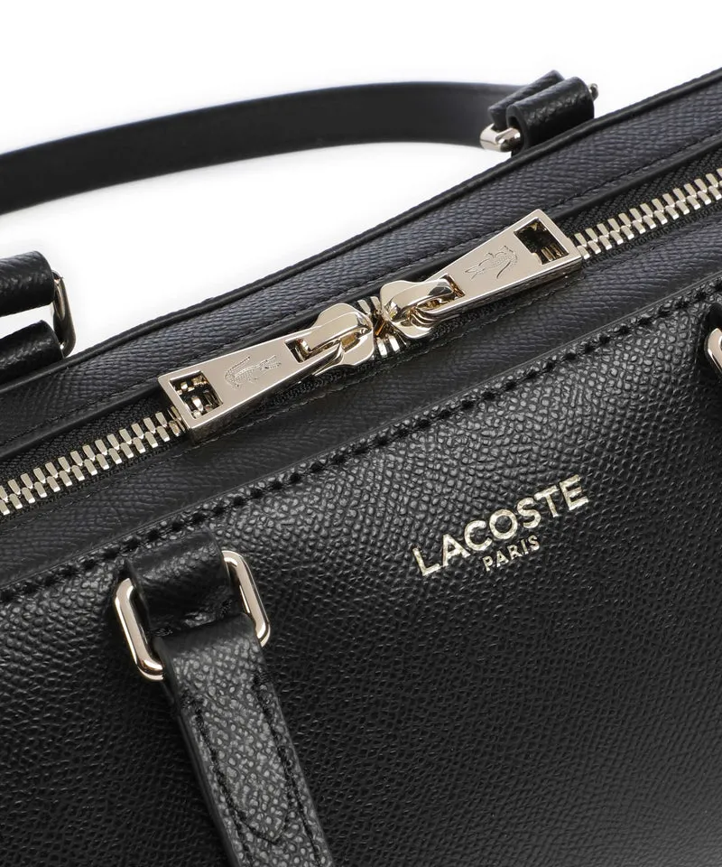 Lacoste Champs Elysees Sac porté épaule noir