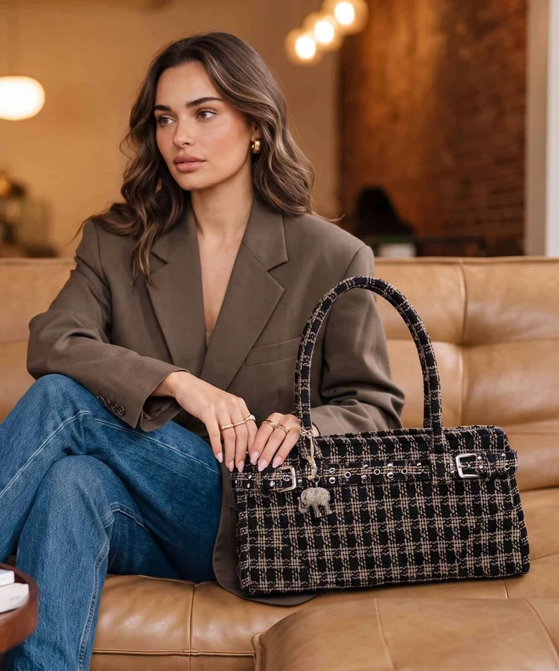 Anokhi Sac porté épaule natural